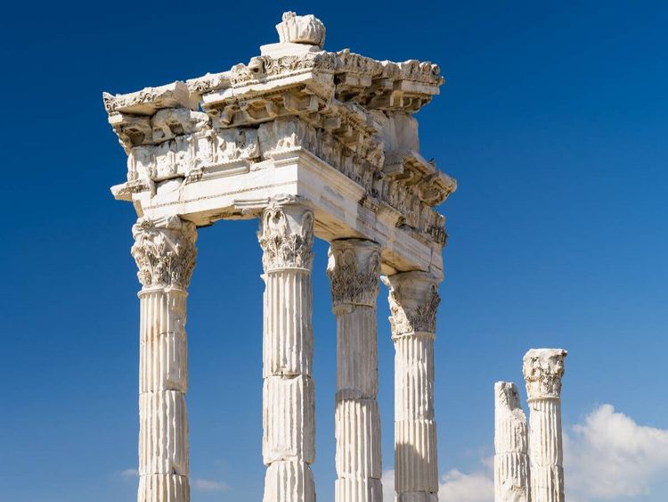 Produktbild: CALVENDO Puzzle Antiker Tempel in Pergamon | 1000 Teile Lege-Gr&ouml;&szlig;e 64x48cm Foto-Puzzle f&uuml;r gl&uuml;ckliche Stunden
