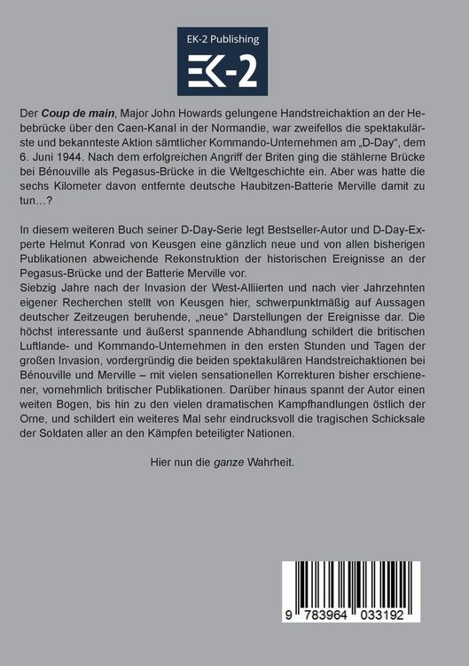 Produktbild: Pegasus-Br&uuml;cke und Batterie Merville - Zwei britische Kommandounternehmen