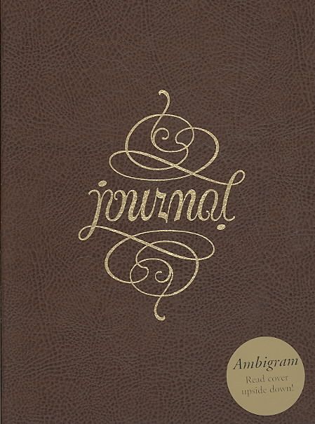 Produktbild: Bb-Ambigram Leather Journal