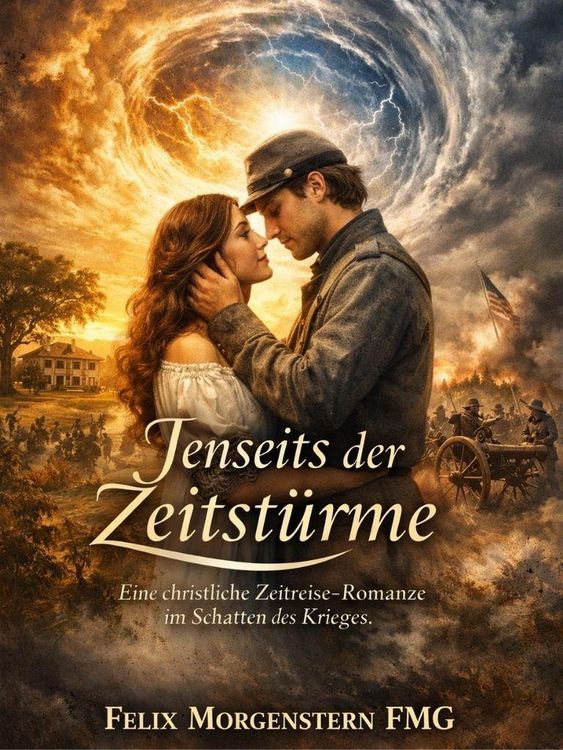 Produktbild: Jenseits der Zeitst&uuml;rme - Eine christliche Zeitreise-Romanze im Schatten des Krieges