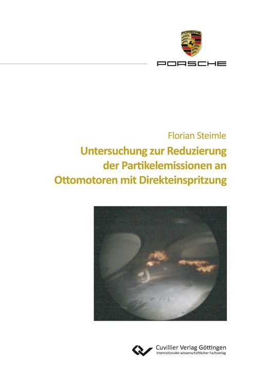 Produktbild: Untersuchung zur Reduzierung der Partikelemissionen an Ottomotoren mit Direkteinspritzung