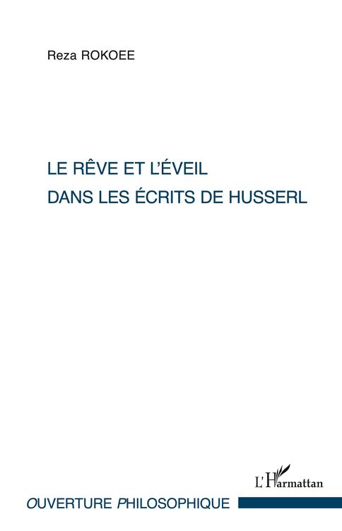 Produktbild: Le r&ecirc;ve et l'&eacute;veil dans les &eacute;crits de Husserl