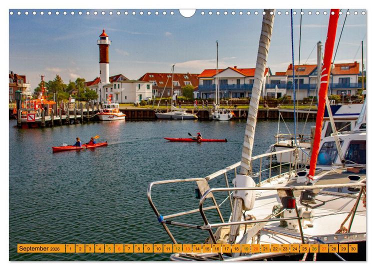 Produktbild: Wismarer Bucht - Impressionen zwischen Kl&uuml;tzer Winkel und der Insel Poel (Wandkalender 2026 DIN A3 quer), CALVENDO Monatskalender