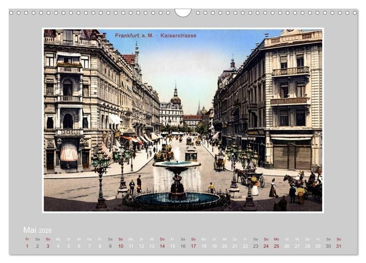 Produktbild: Es war einmal... in Frankfurt (Main) (Wandkalender 2026 DIN A3 quer), CALVENDO Monatskalender