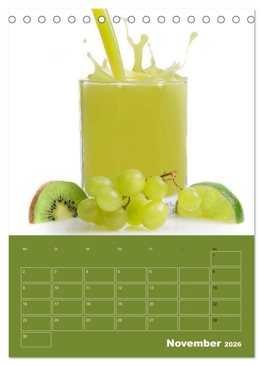 Produktbild: Buntes f&uuml;r die K&uuml;che (Tischkalender 2026 DIN A5 hoch), CALVENDO Monatskalender