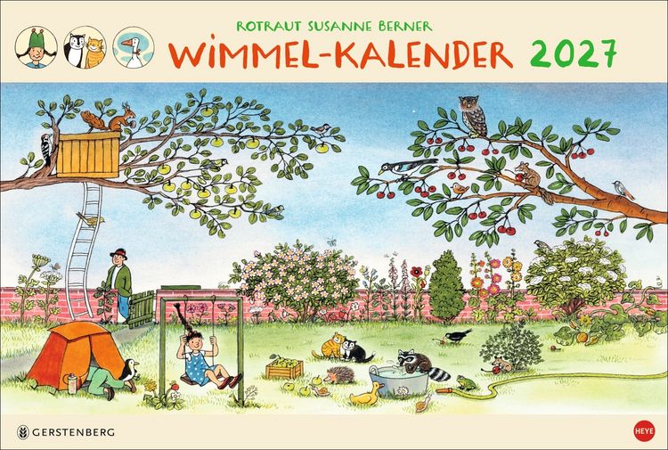 Produktbild: R.S. Berner Wimmel-Kalender 2027