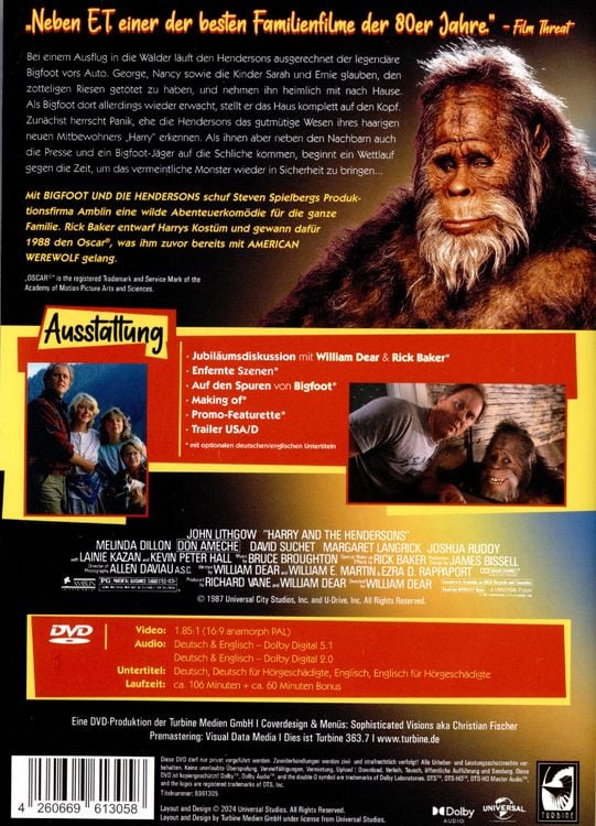 Produktbild: Bigfoot und die Hendersons