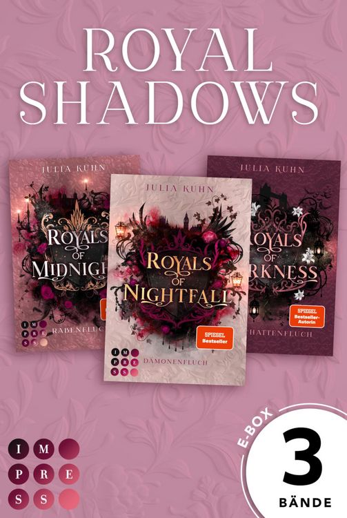 Produktbild: Royal Shadows: Alle drei B&auml;nde im Bundle