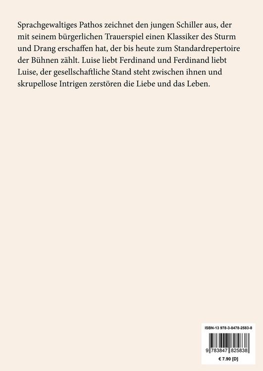Produktbild: Kabale und Liebe (Gro&szlig;druck)
