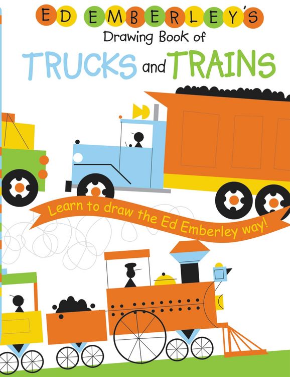 Produktbild: Ed Emberley's Drawing Book of Trucks and Trains