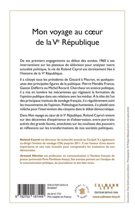 Produktbild: Mon voyage au coeur de la Ve R&eacute;publique