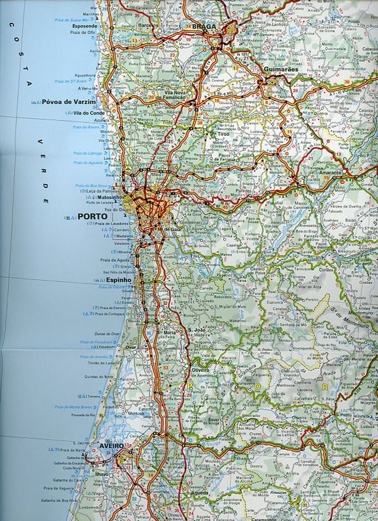 Produktbild: Michelin Nationalkarte Portugal 1 : 400 000