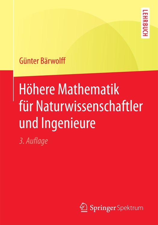 Produktbild: H&ouml;here Mathematik f&uuml;r Naturwissenschaftler und Ingenieure