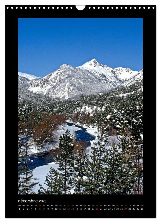 Produktbild: La vall&eacute;e de la Clar&eacute;e Hautes-Alpes (Calendrier mural 2026 DIN A3 horizontal), CALVENDO calendrier mensuel