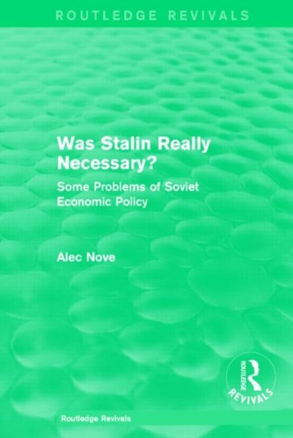 Produktbild: Nove, A: Was Stalin Really Necessary?