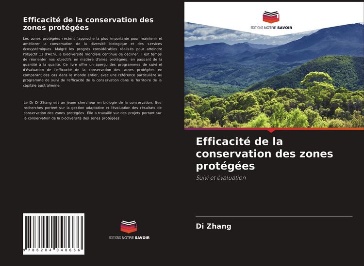 Produktbild: Efficacit&eacute; de la conservation des zones prot&eacute;g&eacute;es