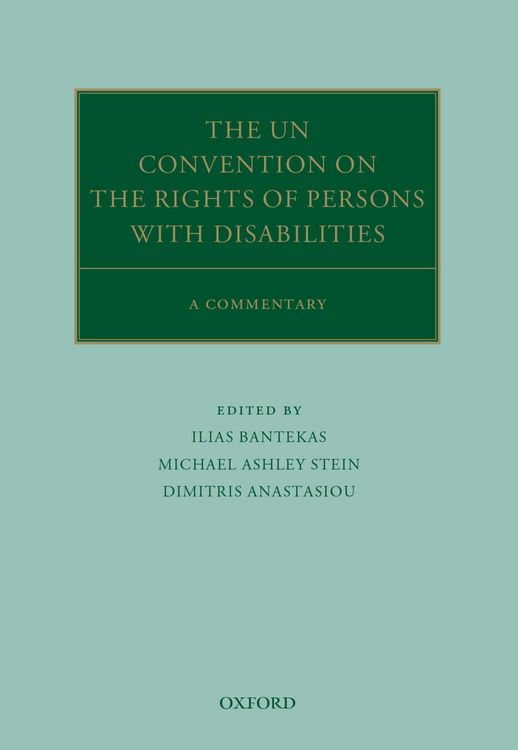 Produktbild: The UN Convention on the Rights of Persons with Disabilities