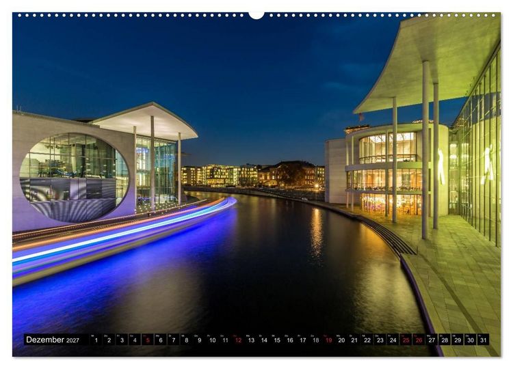 Produktbild: Berlin - Bilder einer Metropole (Wandkalender 2027 DIN A2 quer), CALVENDO Monatskalender