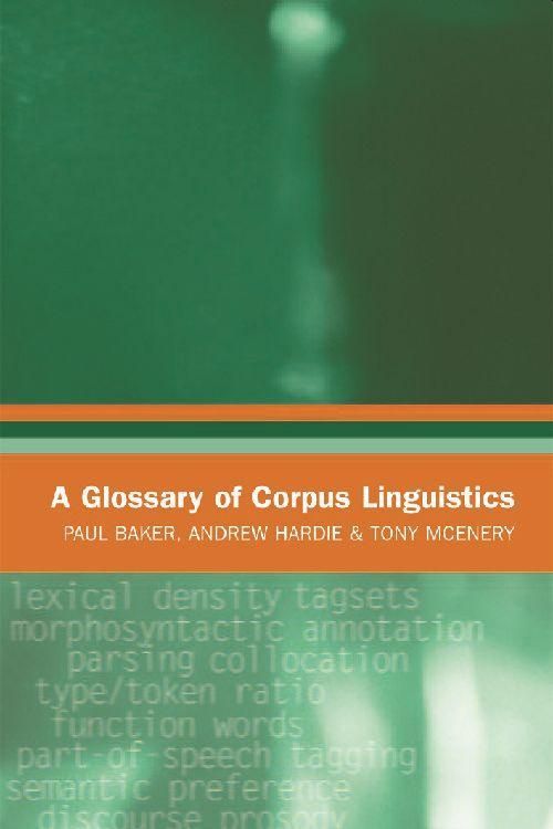 Produktbild: A Glossary of Corpus Linguistics