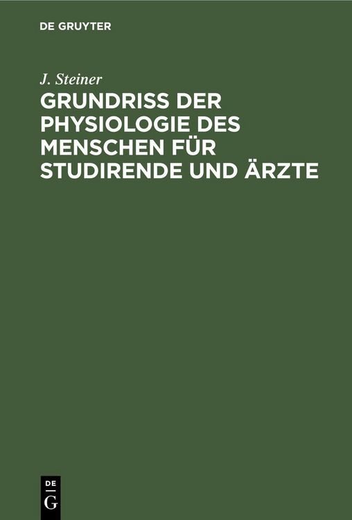 Produktbild: Grundriss der Physiologie des Menschen f&uuml;r Studirende und &Auml;rzte