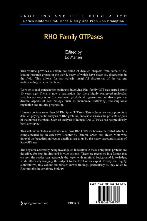 Produktbild: Rho Family GTPases
