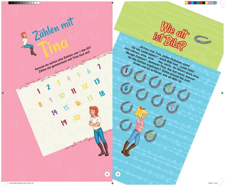 Produktbild: Bibi & Tina - Ich bin jetzt ein Schulkind I Schult&uuml;tenbuch
