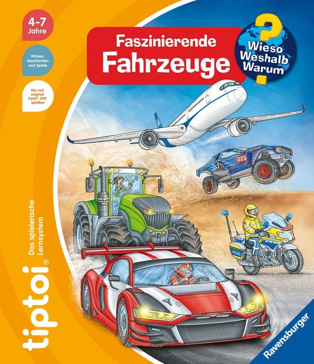 Produktbild: tiptoi&reg; Wieso? Weshalb? Warum? - Faszinierende Fahrzeuge