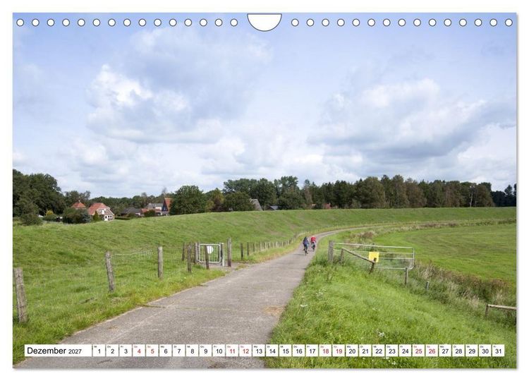 Produktbild: Radland Deutschland - Oldenburger Land (Wandkalender 2027 DIN A4 quer), CALVENDO Monatskalender