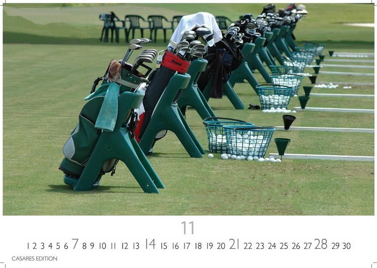 Produktbild: Golf Kalender 2027 &ndash; Wandkalender | Fotokalender |Golfkalender Kalender f&uuml;r Golfliebhaber, Sportkalender 24x35cm