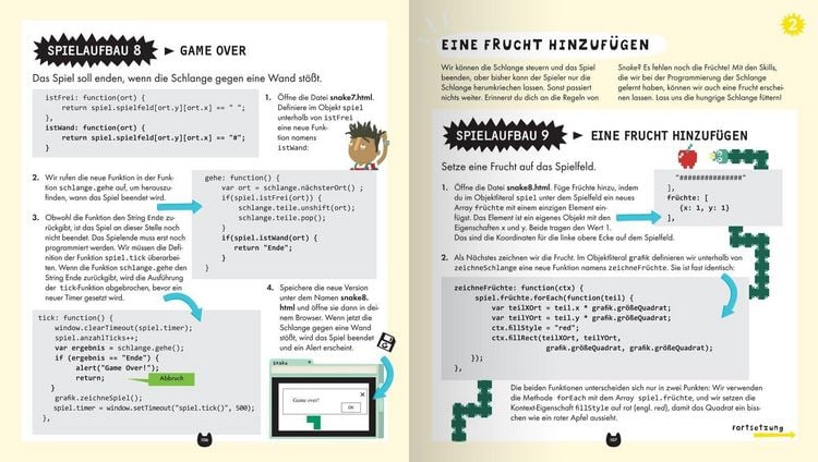 Produktbild: Programmieren f&uuml;r Kids &ndash; Entwickle f&uuml;nf Games mit HTML und JavaScript