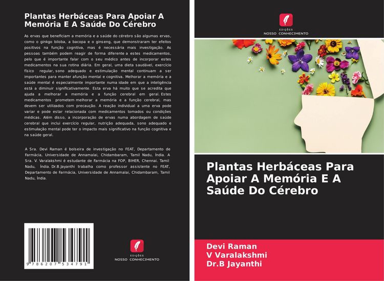 Produktbild: Plantas Herb&aacute;ceas Para Apoiar A Mem&oacute;ria E A Sa&uacute;de Do C&eacute;rebro