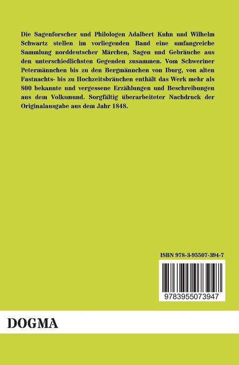 Produktbild: Norddeutsche Sagen, M&auml;rchen und Gebr&auml;uche