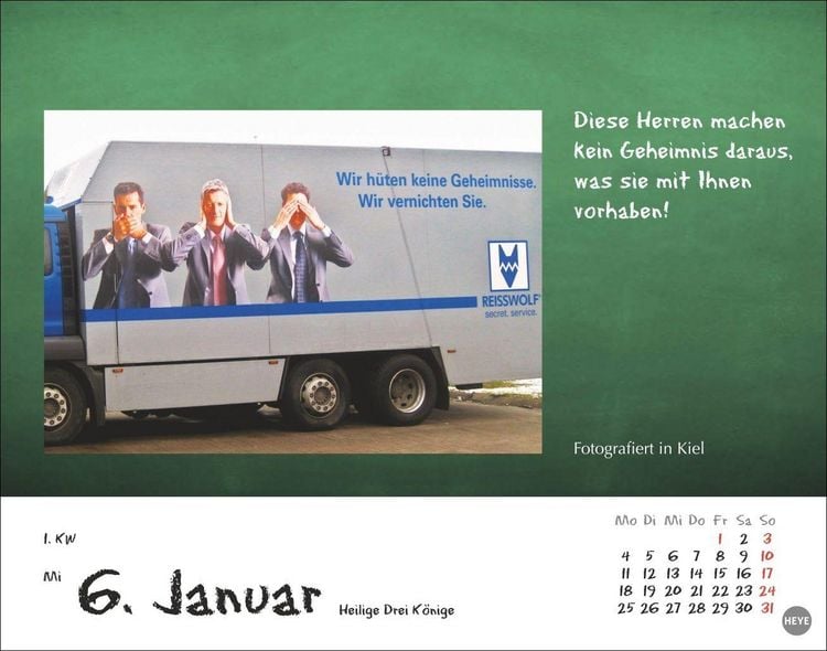 Produktbild: Bastian Sick Tagesabrei&szlig;kalender 2027