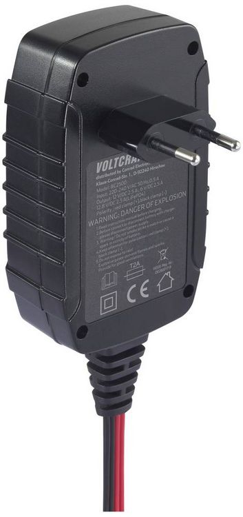 Produktbild: VOLTCRAFT BC2500 VC-16015905 Automatikladeger&auml;t 6 V, 12V 2.5A