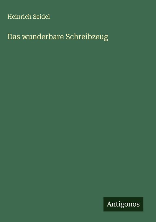 Produktbild: Das wunderbare Schreibzeug