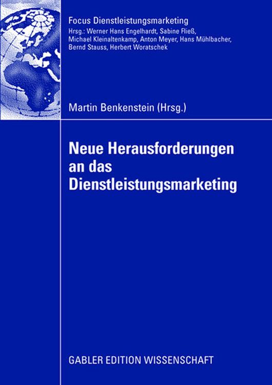Produktbild: Neue Herausforderungen an das Dienstleistungsmarketing