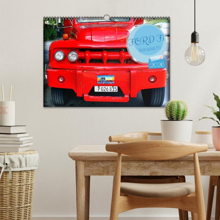 Produktbild: FORD F1 - Truck Legende 1951 (Wandkalender 2026 DIN A3 quer), CALVENDO Monatskalender