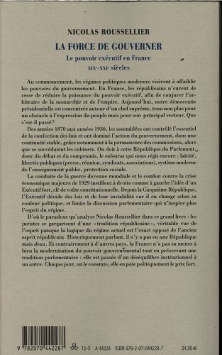 Produktbild: La force de gouverner