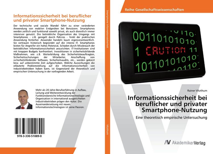 Produktbild: Informationssicherheit bei beruflicher und privater Smartphone-Nutzung