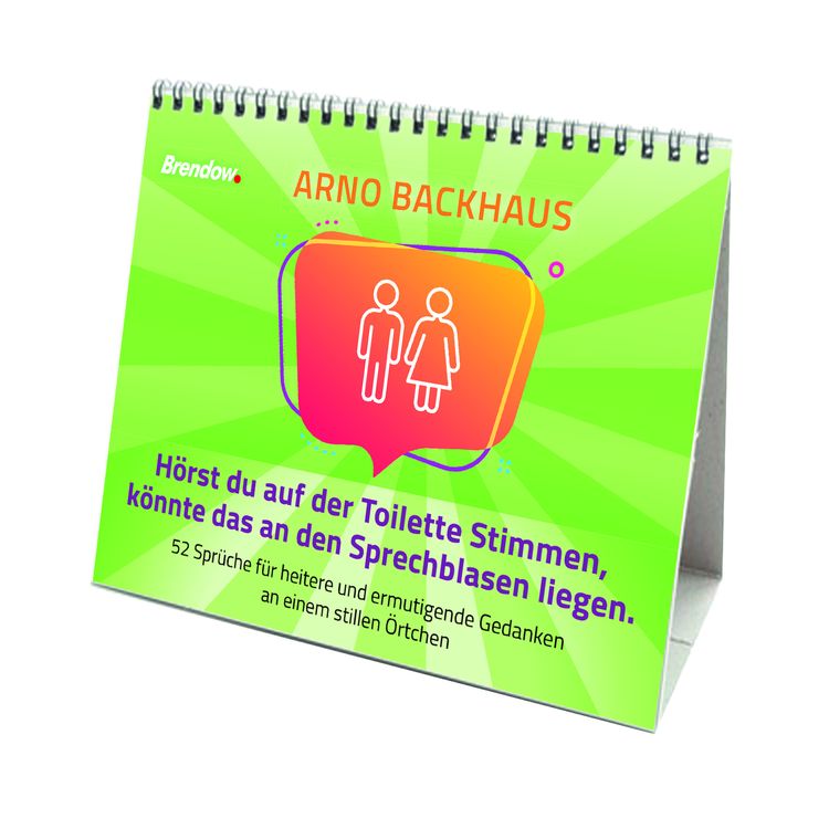 Produktbild: Hörst du auf der Toilette Stimmen, könnte das an den Sprechblasen liegen.