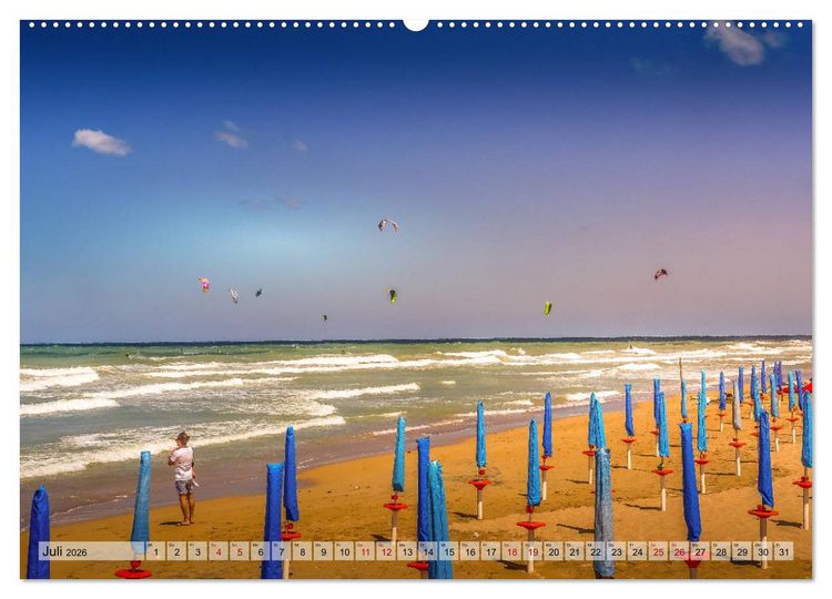 Produktbild: Apulien - Impressionen aus S&uuml;ditalien (hochwertiger Premium Wandkalender 2026 DIN A2 quer), Kunstdruck in Hochglanz