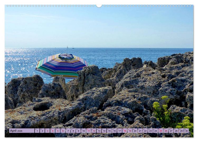 Produktbild: Istrien und Insel Krk - Impressionen eines kroatischen Sommers (Wandkalender 2026 DIN A2 quer), CALVENDO Monatskalender