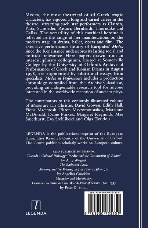 Produktbild: Medea in Performance 1500-2000