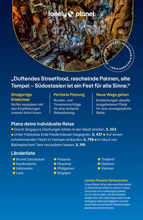 Produktbild: LONELY PLANET Reisef&uuml;hrer S&uuml;dostasien