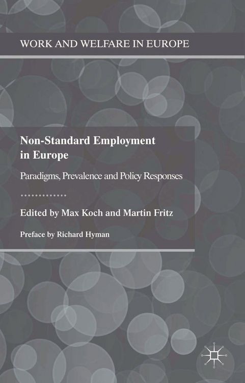 Produktbild: Non-Standard Employment in Europe
