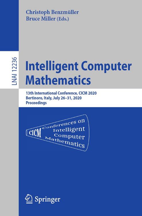 Produktbild: Intelligent Computer Mathematics