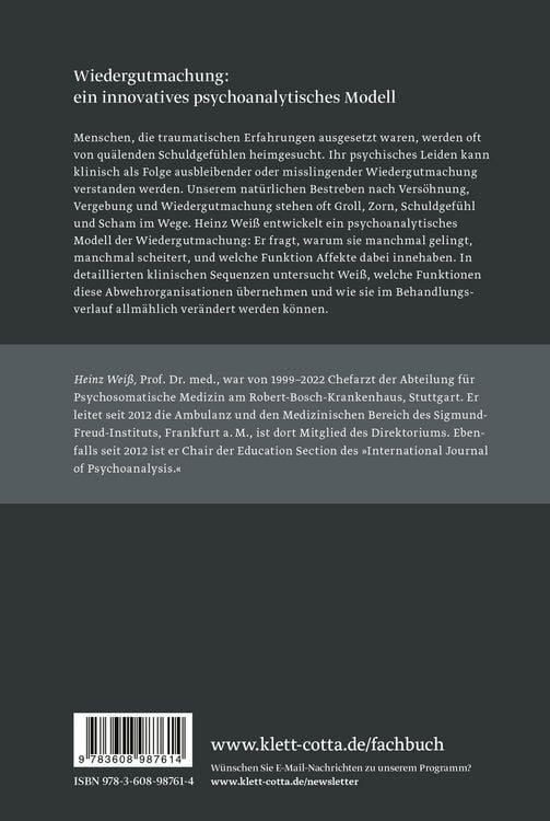 Produktbild: Trauma, Schuldgef&uuml;hl und Wiedergutmachung
