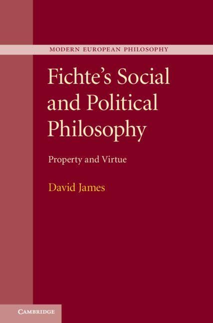 Produktbild: Fichte's Social and Political Philosophy