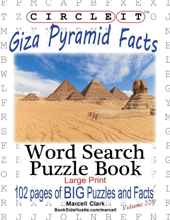 Produktbild: Circle It, Giza Pyramid Facts, Word Search, Puzzle Book