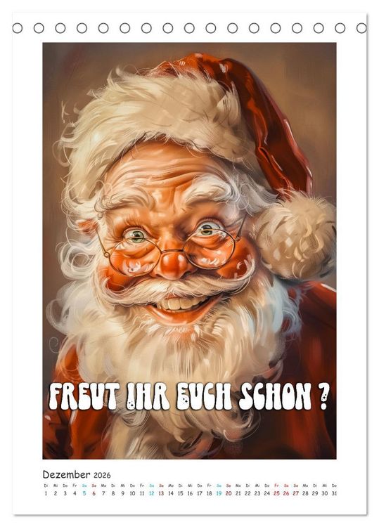Produktbild: Lach Dich fit ! (Tischkalender 2026 DIN A5 hoch), CALVENDO Monatskalender